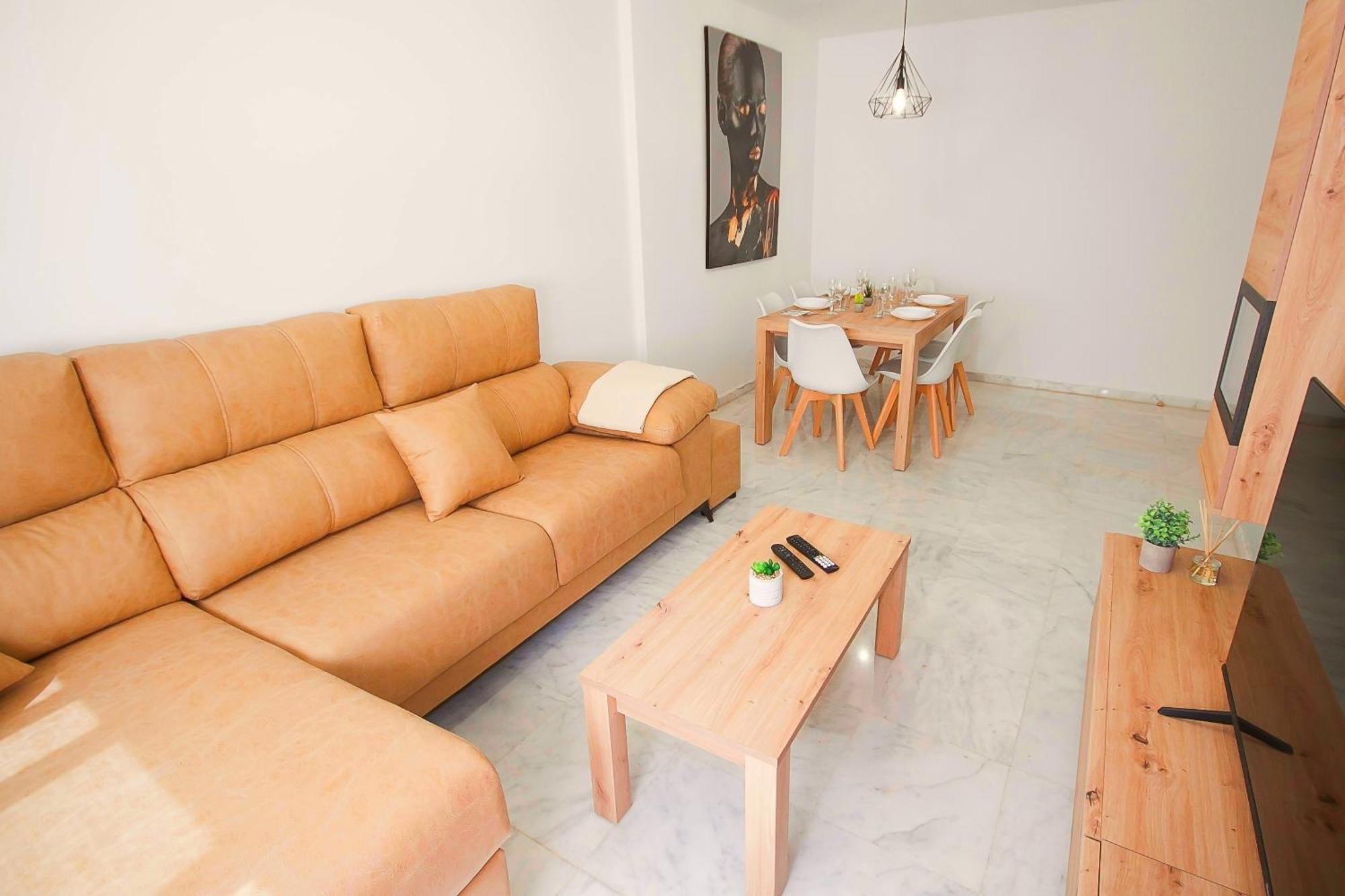 Ave Huelin 3Rooms Alojamiento Con Parking Y Ac Málaga Eksteriør billede